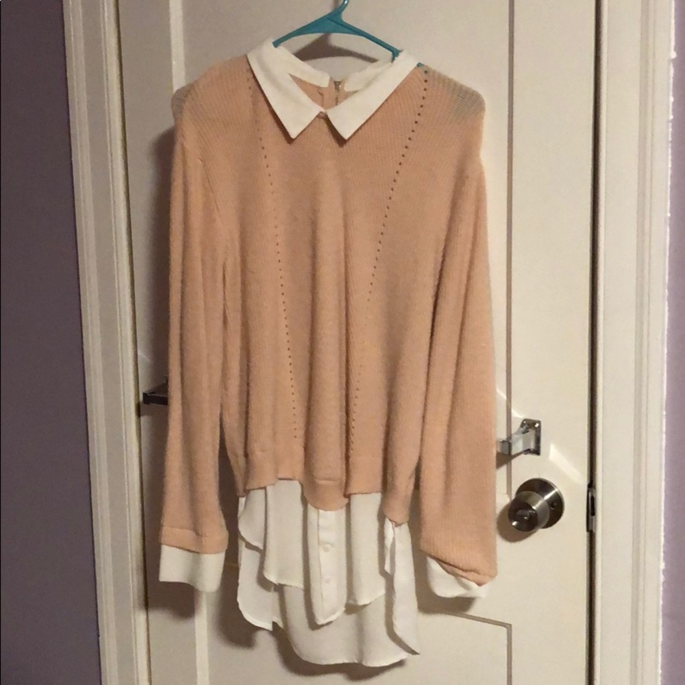 Pink Sweater